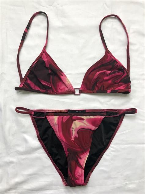 kim vintage gucci bikini